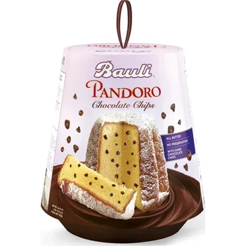 Pečivo Italské vánoční Pandoro s čokoládovými Kousky Bauli 750g
