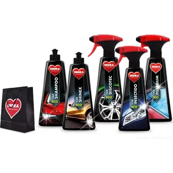 Dárková sada AUTOKOSMETIKY DEDRA, 5+1 ZDARMA