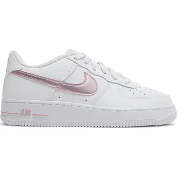 Dámské tenisky Nike Air Force 1 Low White Pink Glaze (GS) Velikost: 39