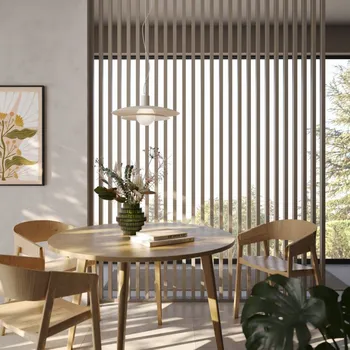 Obývací stěna Lamelová dělící stěna, kompletní sada, výška a šířka dle výběru, pískově béžová 51 cm