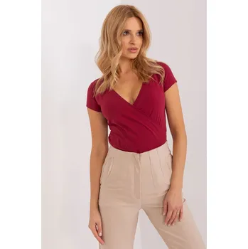 Dámská halenka Elegantní přiléhavá halenka s obálkovým výstřihem Rue Paris, l i240_191764_2:L