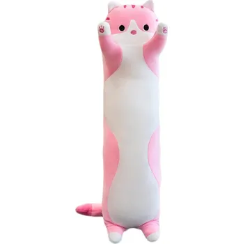 plyšák Plyšový polštář - Kočka (50 cm) Barva: Růžová