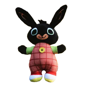 plyšák Králíček Bing Bunny Opicka: Černo-bílá