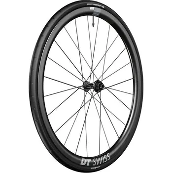 Ráfek na kolo DT Swiss přední kolo ERC 1400 28/700C DICUT WTS 35 DB Carbon CL 100/12mm TA - Continental Aero 111 29-622