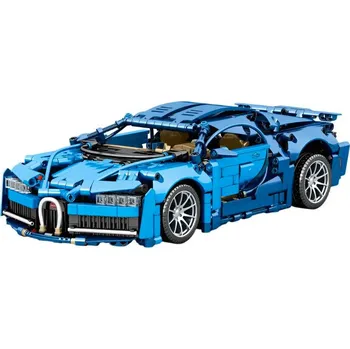 ostatní stavebnice Dětská stavebnice - Sportovní auto modré (1048 ks)