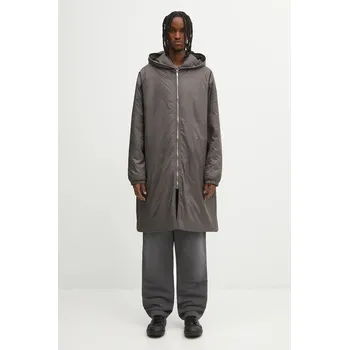 Dámský kabát Kabát Rick Owens DRKSHDW Sealed Windbreaker hnědá barva, DU02E7973.NP, L, 88X