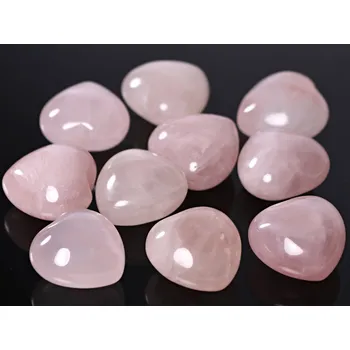 Drahý kámen Magieprirody.cz Srdce Růženín 20x20x13 mm - Růženínové srdce #ZM93