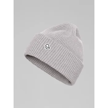 Čepice Zimní čepice Norrona /29 heavy merinoUll contrast Beanie - grey melange one size