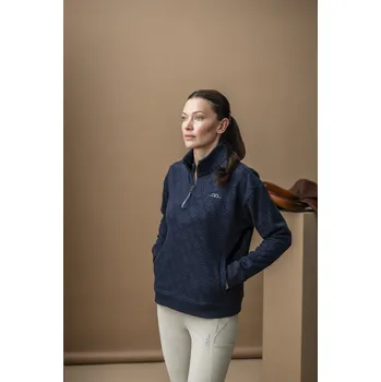Dámská mikina Alessandro Albanese Mikina Gabriella AA, se zipem, dámská, core navy M