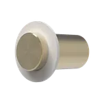 Designový kovový háček na oblečení Split Bílá S Mosaz