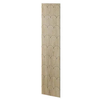 Obklad Designový obkladový panel s dubovou dýhou, vzor Sendai, 60x275 cm