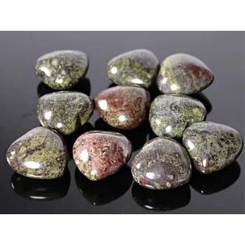 Magieprirody.cz Srdce Epidot 25x25 mm - Epidotové srdce #ZM91