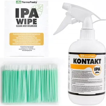 Čistící sada Sada na čištění laserové optiky – vatové tyčinky (100 ks), IPA WIPE (10 ks), IPA PLUS kontaktní 500 ml