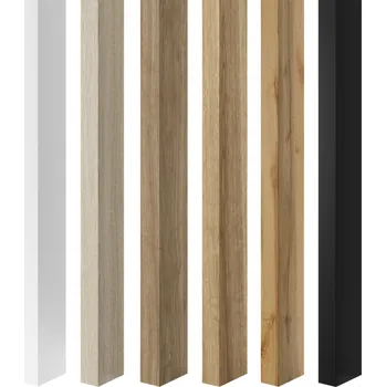 Paraván Lamely3D Samostatná lamela 275 x 7 cm Evropský dub