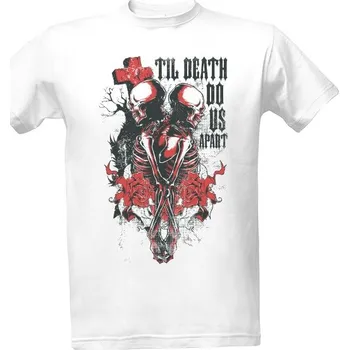 Tričko s potiskem Dokud nás smrt nerozdělí pánské