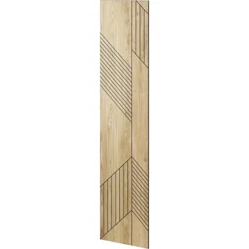 Obklad Designový obkladový panel s dubovou dýhou, vzor Oslo, 60x275 cm