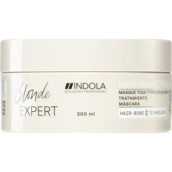Vlasová regenerace Indola Blond Expert Insta Strong vyživující maska na vlasy pro blond vlasy 200 ml