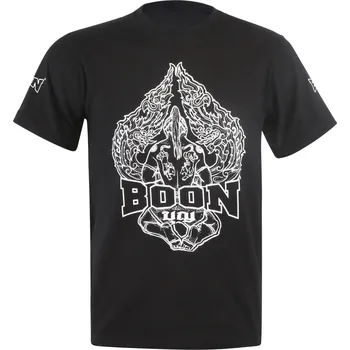 Pánské tričko Tričko Nak Muay Boon Barva: Černá, Velikost: XL