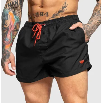 Pánské plavky Iron Aesthetics Beach Mode Černá 2XL