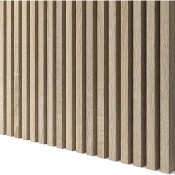 Stavební materiál Lamela široká, 3x4x275 cm, dub Sonoma