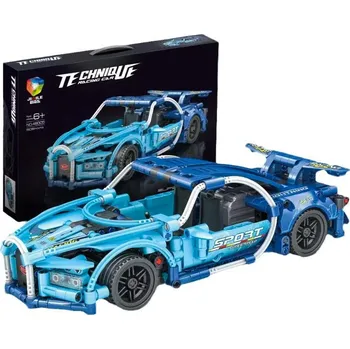 ostatní stavebnice Dětská stavebnice - Sportovní auto modré (509 ks)