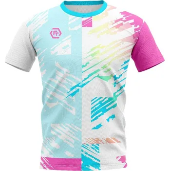 Pánské tričko Unisex tričko Felet RN 3620 White/Pink Velikost: XXS