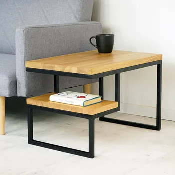 Konferenční stolek Odkládací stolek Rebus s dubovým masivem