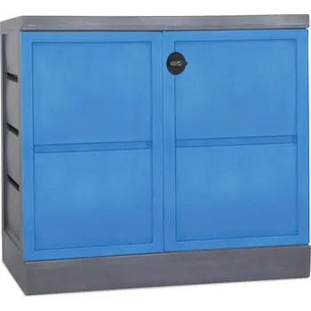 Sorbent DENSORB® Depot se sorbenty typ Station L, 2křídlé dveře, provedení Olej