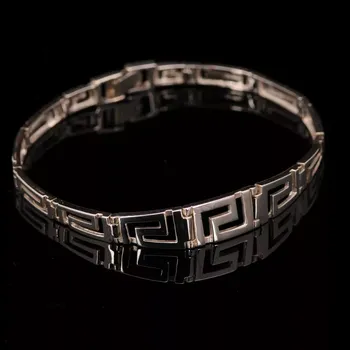 Náramek Stříbrný náramek Ag 11,7 g s moderním designem