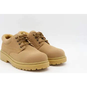 Pánská zimní obuv SAMLUX® Pánské kožené pracovní boty 041 camel Barva: Camel, Velikost: 46