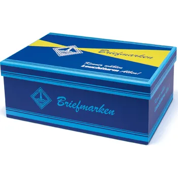 Obal pro sběratelský předmět Leuchtturm Retro krabice na známky