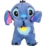 Uklidňující plyšová hračka s hudbou a světlem - Lilo a Stitch (30 cm) Barva: Modrá