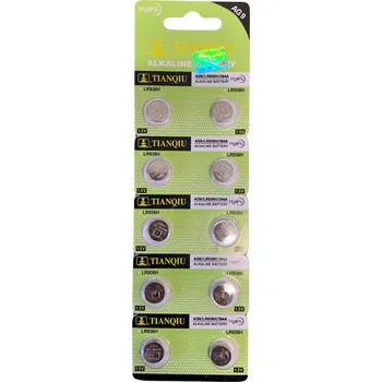 Článková baterie Knoflíková baterie - AG9/LR45 (10 ks)