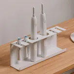 Kovový držák na elektrické zubní kartáčky Sevilla Bílá M