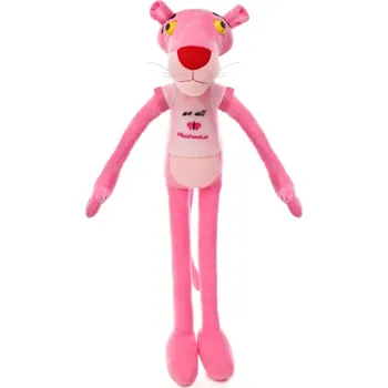 plyšák Plyšový Růžový panter v tričku Velikost: 60 cm
