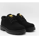 SAMLUX® Pánské kožené pracovní boty 041 black Barva: Black, Velikost: 43