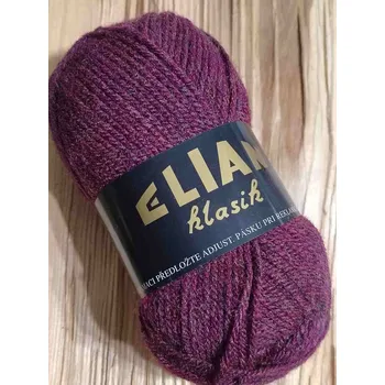 Příze Pletací příze VSV Elian Klasik 50 g barva 3501 bordó tmavší