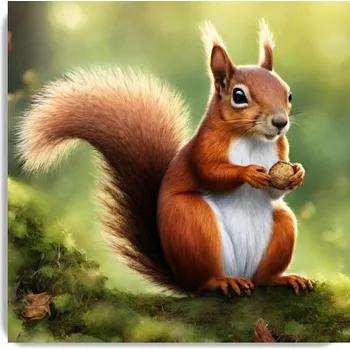 Podtácek Podtácek s potiskem Veverka Zrzečka - podtácek