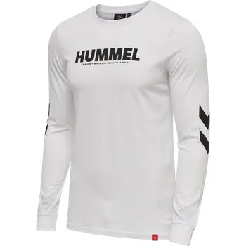 Pánské tričko Triko s dlouhým rukávem Hummel LEGACY T-SHIRT L/S 212573-9001 Velikost XS