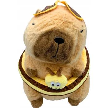 plyšák Plyšová kapybara včela (30 cm)