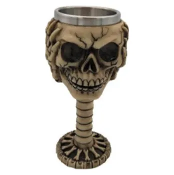 Sklenice Pohár na víno - Lebka - Neslyším (200 ml)