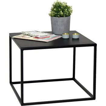 Konferenční stolek Konferenční stolek Lotta / černý s jemnou strukturou