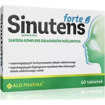 Bylinná léčivá mast Sinutens Forte tablety 60 kusů ALG PHARMA