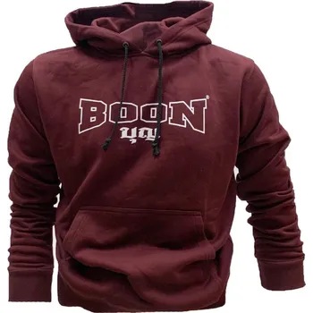 Pánská mikina Mikina Boon Barva: Tmavě červená, Velikost: M
