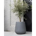 Květináč Pax šedý XL, ⌀ 66 x v 67 cm, 16 kg, 188,1 l