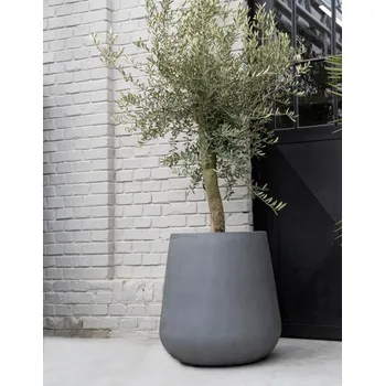 Květináč Květináč Pax šedý XL, ⌀ 66 x v 67 cm, 16 kg, 188,1 l