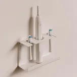 Kovový držák na elektrické zubní kartáčky Sevilla Bílá S