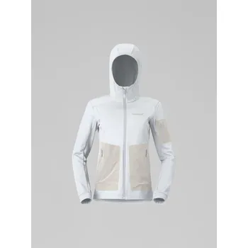 Dámská mikina Mikina Norrona falketind warm2 stretch Hood W - Snow White S