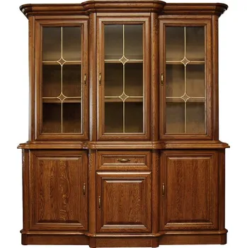 Organizace kuchyně Dubová kredenc, vitrína DB21 History - 183/206/50cm (š/v/h)