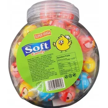 Bonbon Želé BIRDS 10 g - soft candy (dóza 50 ks) - VÝPRODEJ !!! DMT: 10/2024 (ovocné želé PTÁČCI (ANGRY BIRDS) / žvýkačky ve tvaru oka / s náplní / jednotlivě balené v blistru)
